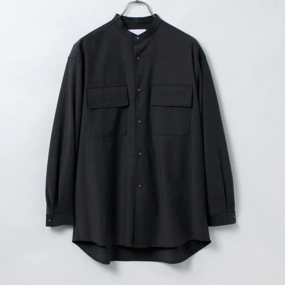 WHITE MOUNTAINEERING Shirts^/ Stretch Band Collar Shirt