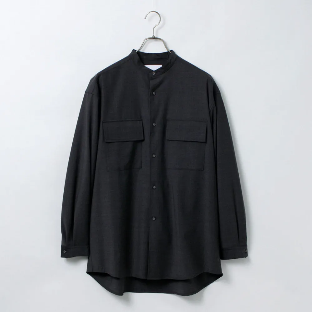 WHITE MOUNTAINEERING Shirts^/ Stretch Band Collar Shirt