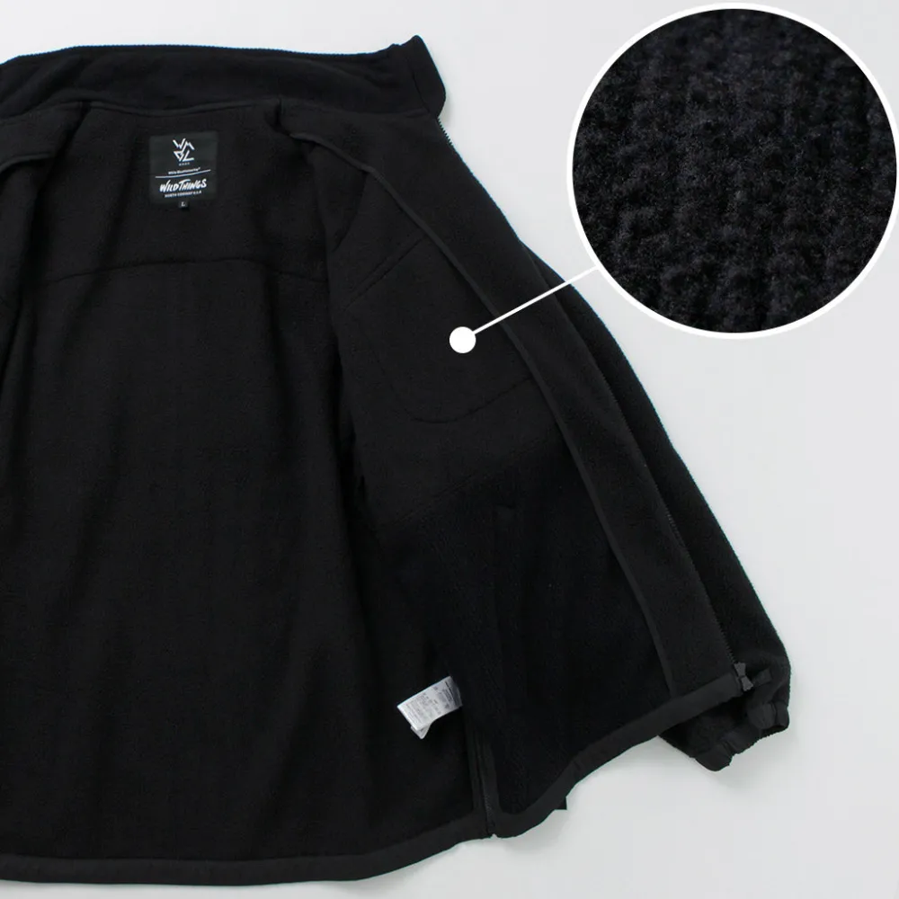 WHITE MOUNTAINEERING Jackets^/ WILD THINGS Collaboration Fleece Jacket black