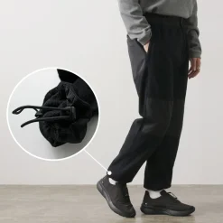 WHITE MOUNTAINEERING Trousers^/ WILD THINGS Collaboration Fleece Pants black
