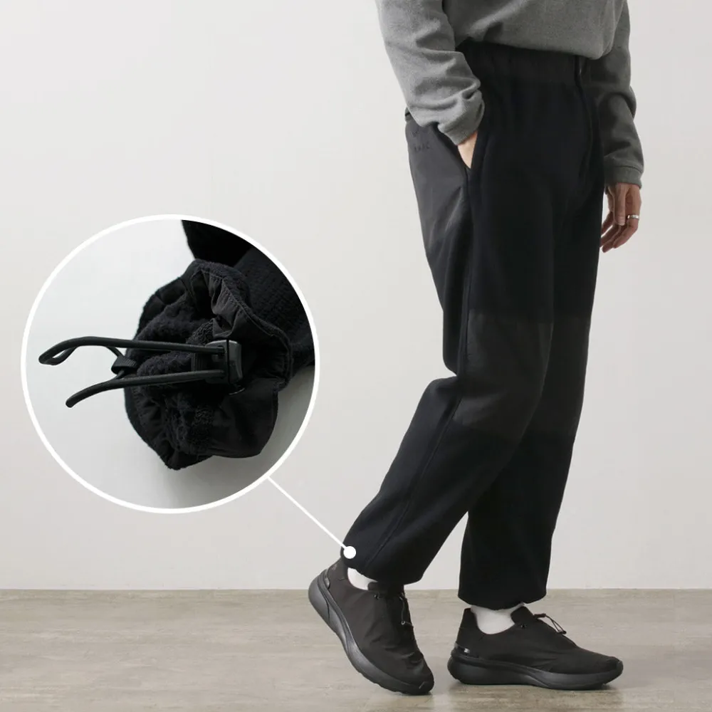 WHITE MOUNTAINEERING Trousers^/ WILD THINGS Collaboration Fleece Pants black