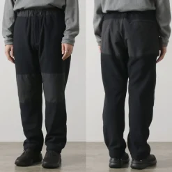 WHITE MOUNTAINEERING Trousers^/ WILD THINGS Collaboration Fleece Pants black