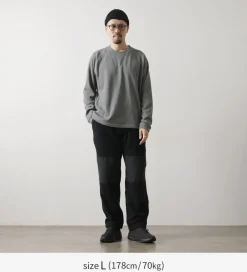 WHITE MOUNTAINEERING Trousers^/ WILD THINGS Collaboration Fleece Pants black