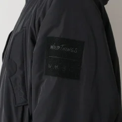 WHITE MOUNTAINEERING Coats^/ WILD THINGS Collaboration Transport Parka black