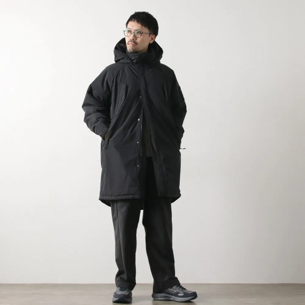 WHITE MOUNTAINEERING Coats^/ WILD THINGS Collaboration Transport Parka black