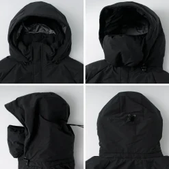 WHITE MOUNTAINEERING Coats^/ WILD THINGS Collaboration Transport Parka black