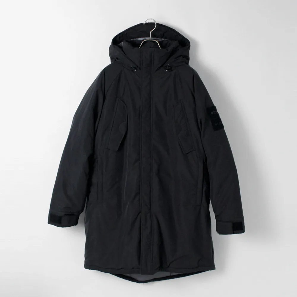 WHITE MOUNTAINEERING Coats^/ WILD THINGS Collaboration Transport Parka black