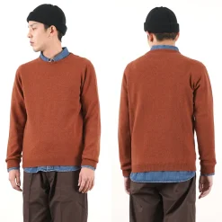 WILLIAM LOCKIE Knits^/ Lambswool crew neck knit
