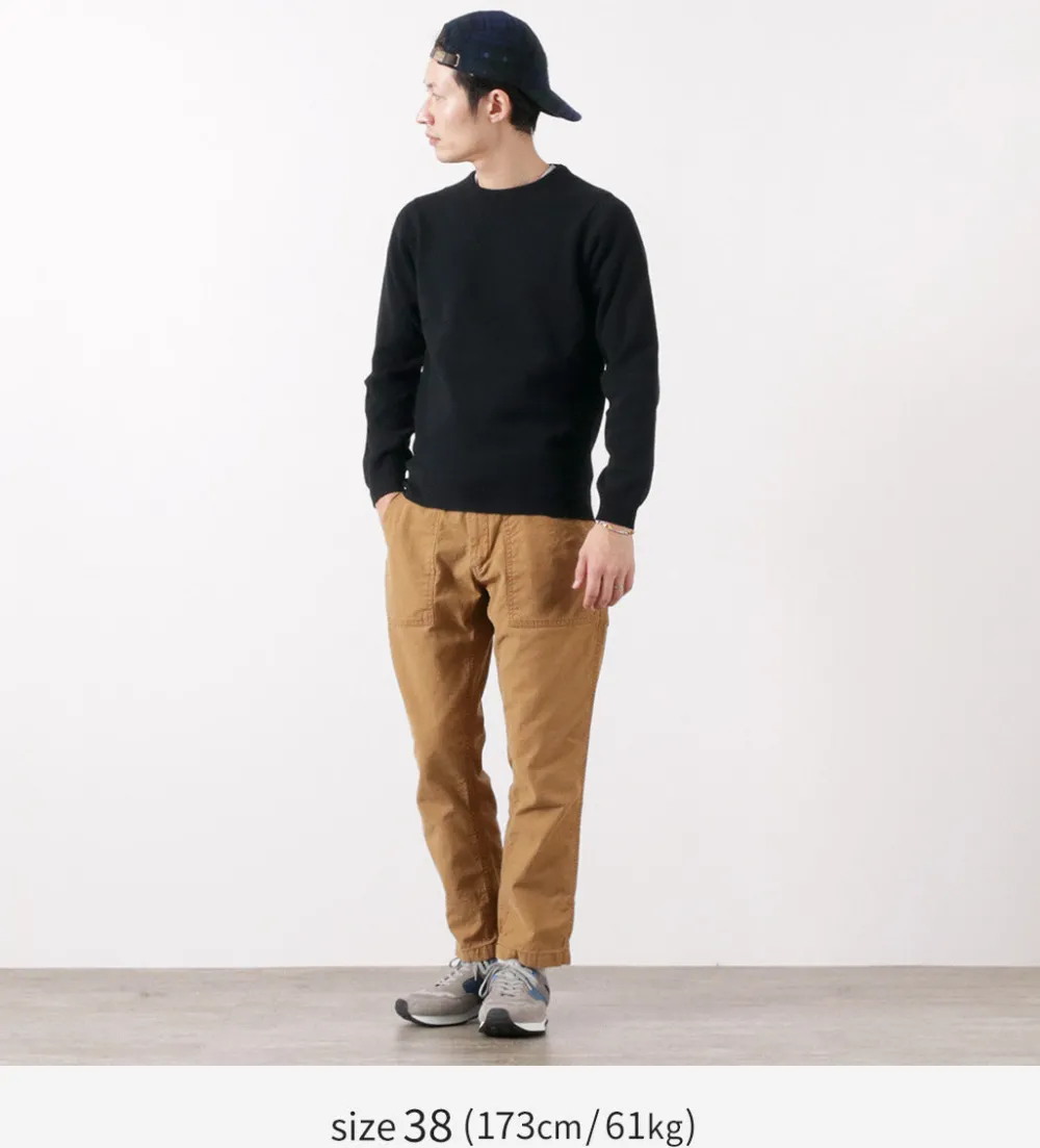 WILLIAM LOCKIE Knits^/ Lambswool crew neck knit