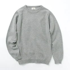 WILLIAM LOCKIE Knits^/ Lambswool crew neck knit