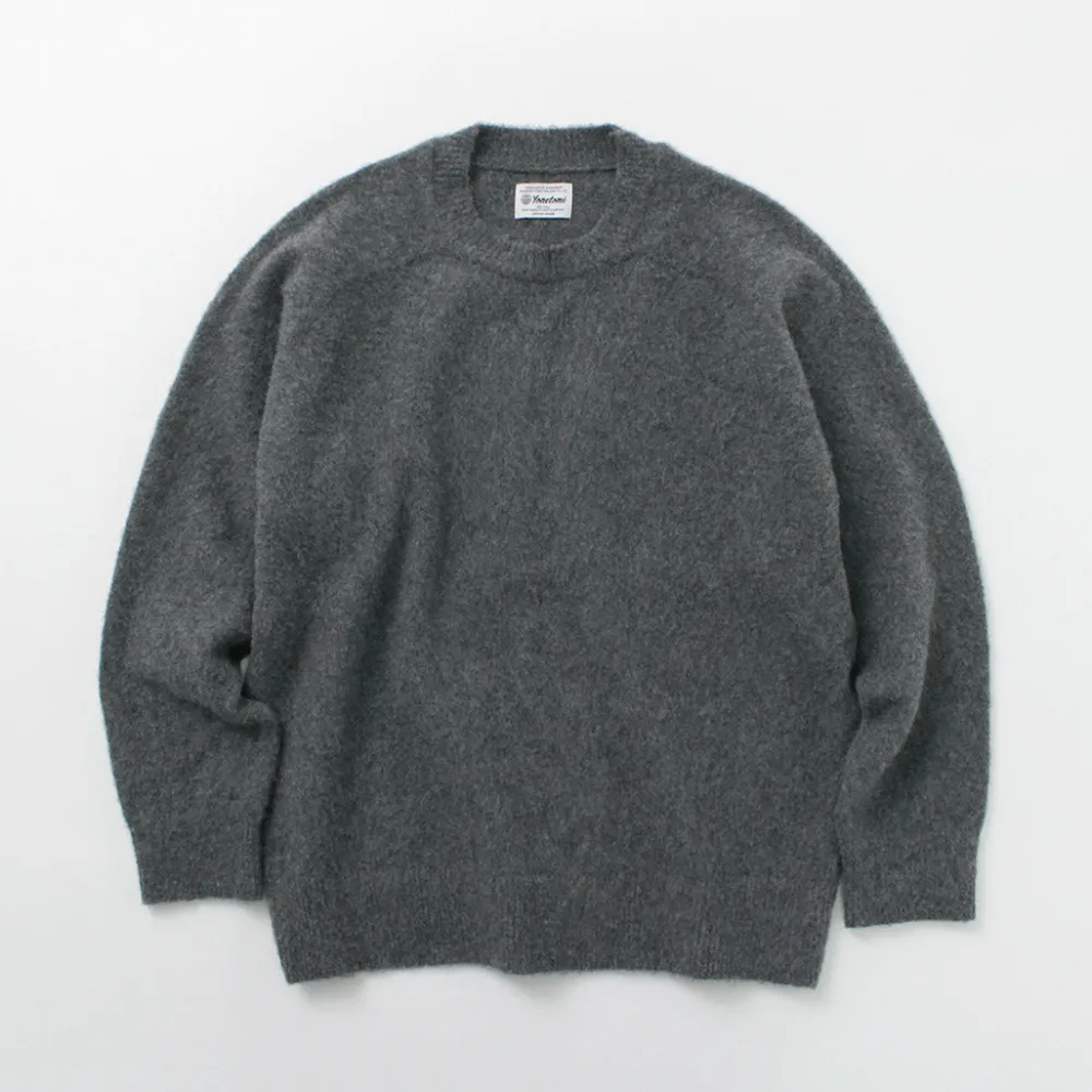 YONETOMI NEW BASIC Knits^/ Circle Knit Pullover