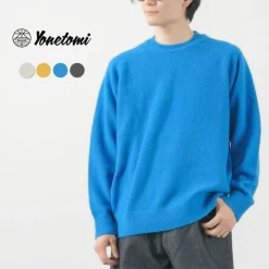 YONETOMI NEW BASIC Knits^/ Circle Knit Pullover