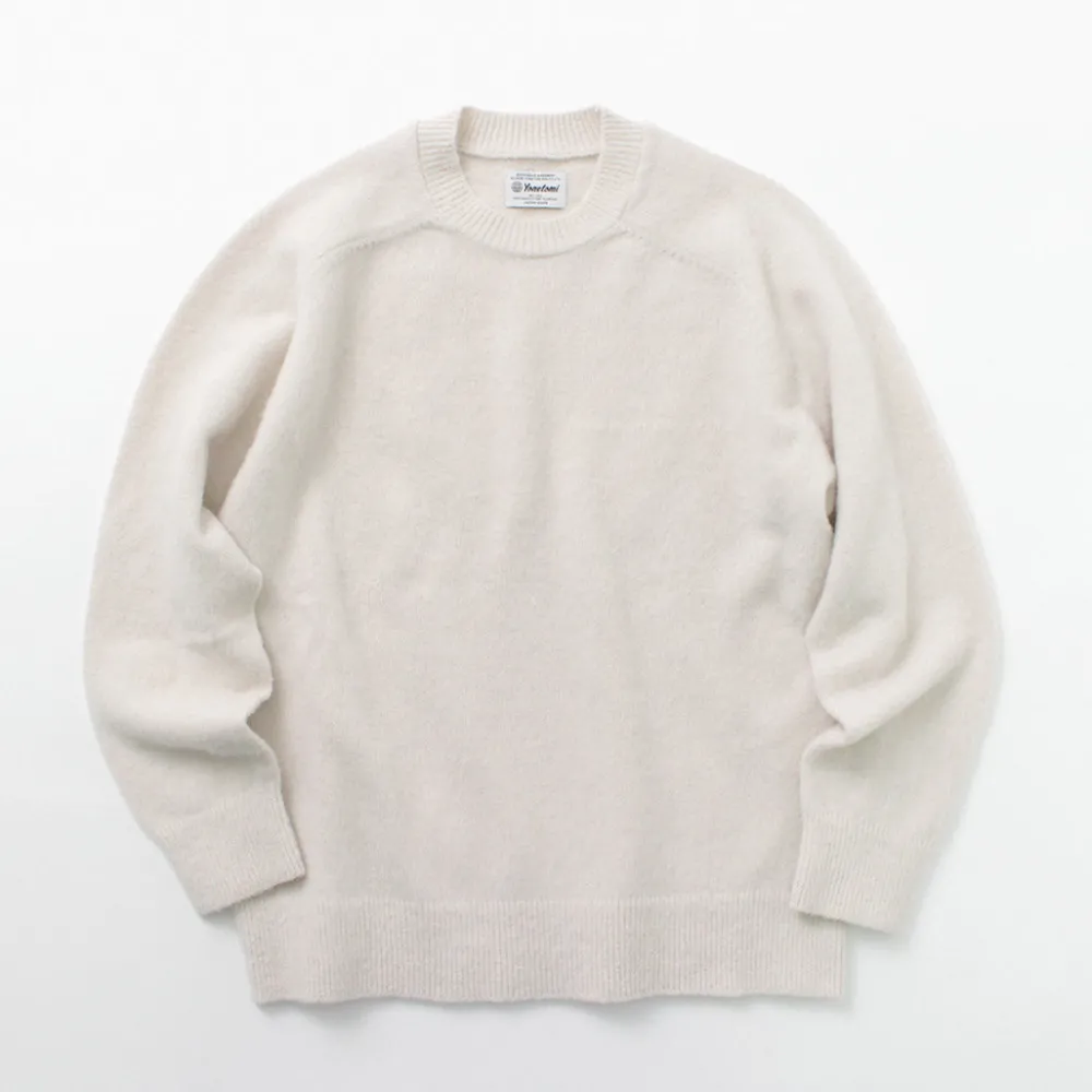 YONETOMI NEW BASIC Knits^/ Circle Knit Pullover