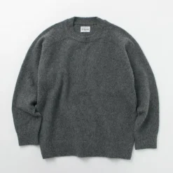 YONETOMI NEW BASIC Knits^/ Circle Knit Pullover