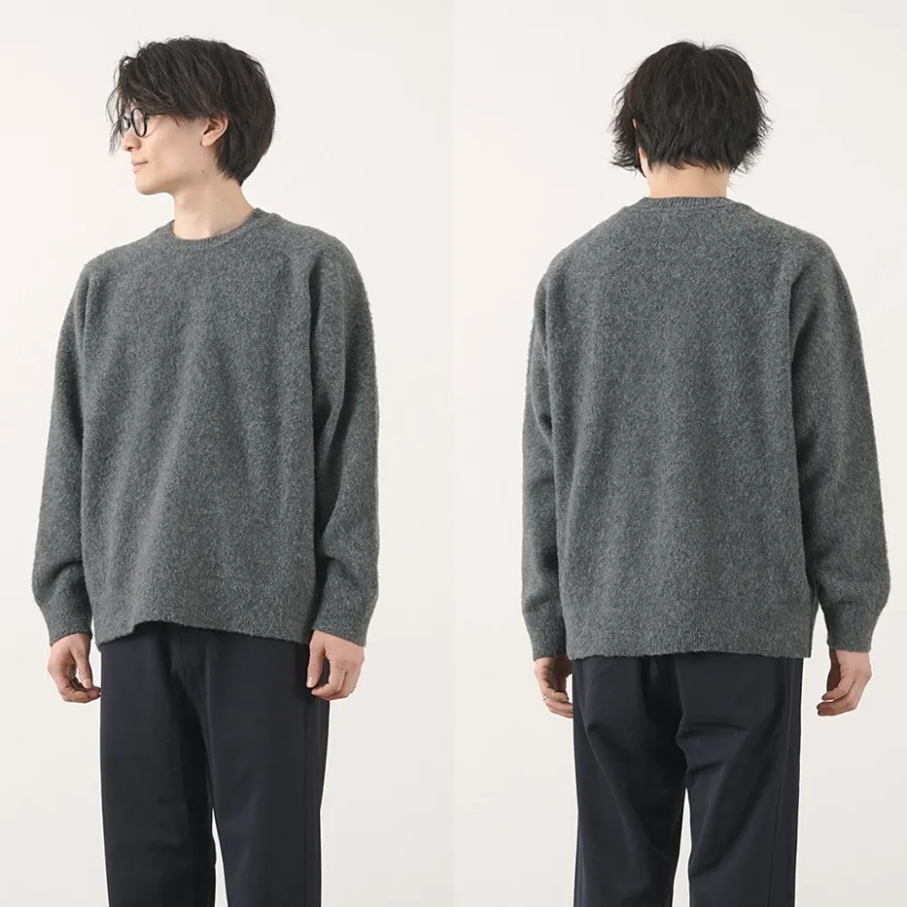 YONETOMI NEW BASIC Knits^/ Circle Knit Pullover