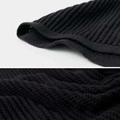 YONETOMI NEW BASIC Shirts^/ Cotton SUKASHI Knit Shirt