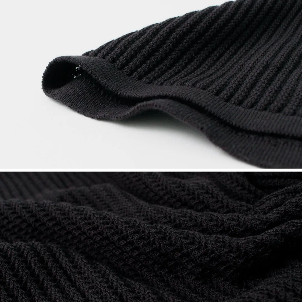 YONETOMI NEW BASIC Shirts^/ Cotton SUKASHI Knit Shirt