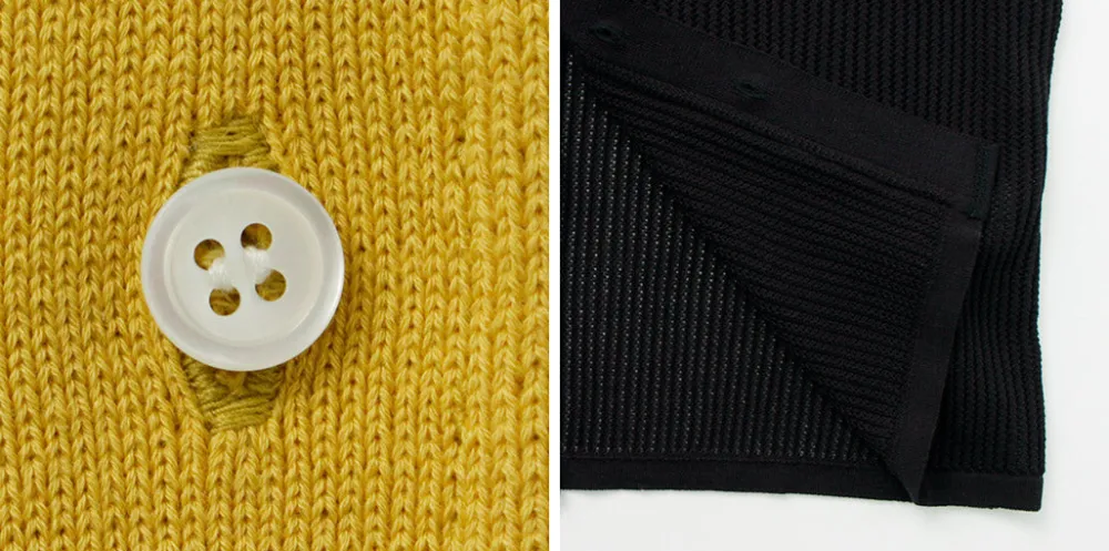 YONETOMI NEW BASIC Shirts^/ Cotton SUKASHI Knit Shirt