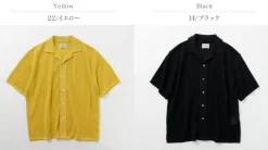 YONETOMI NEW BASIC Shirts^/ Cotton SUKASHI Knit Shirt