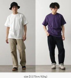 YONETOMI NEW BASIC T-Shirts^/ Garment Dye Pack T-Shirt