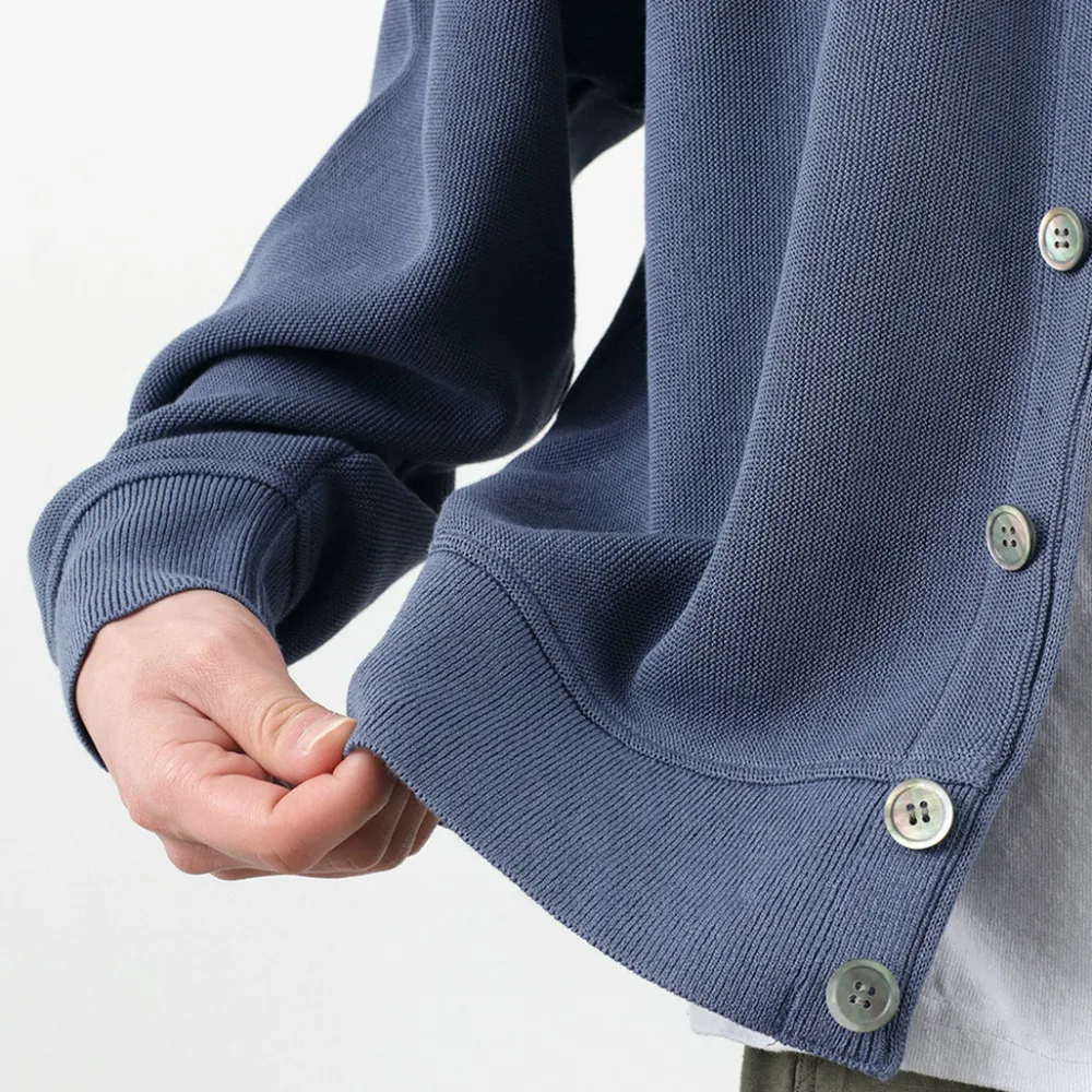 YONETOMI NEW BASIC Cardigans^/ Gima Cotton Cardigan