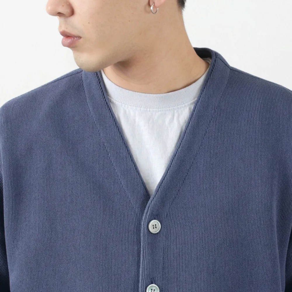 YONETOMI NEW BASIC Cardigans^/ Gima Cotton Cardigan