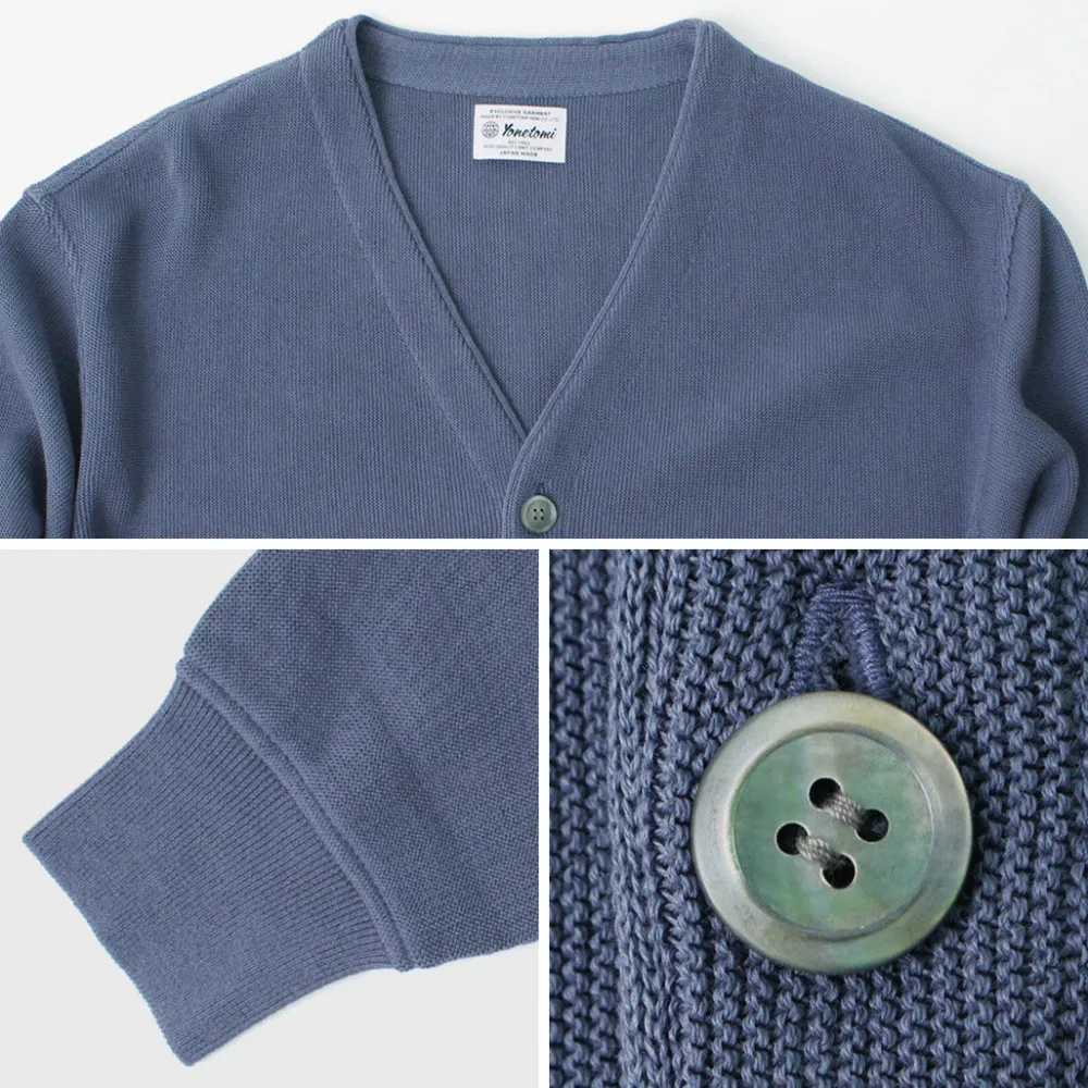 YONETOMI NEW BASIC Cardigans^/ Gima Cotton Cardigan