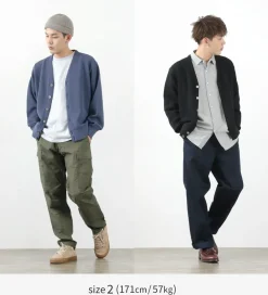 YONETOMI NEW BASIC Cardigans^/ Gima Cotton Cardigan