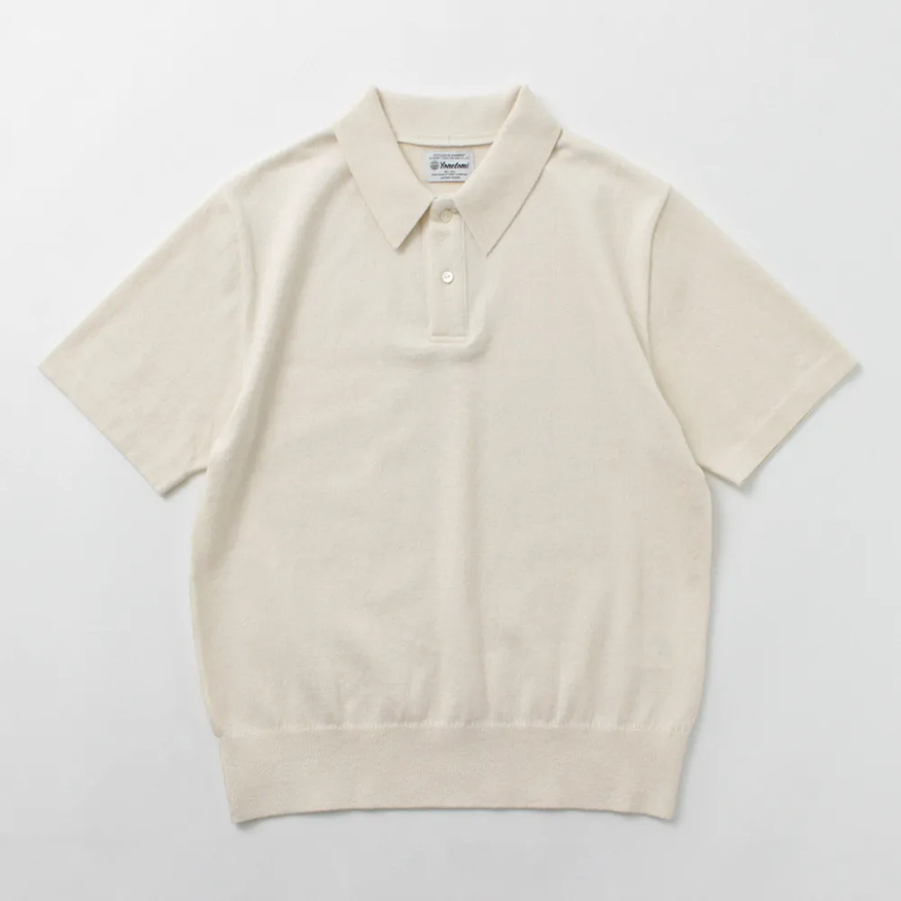 YONETOMI NEW BASIC T-Shirts^/ Light Wave Cotton Knit PO