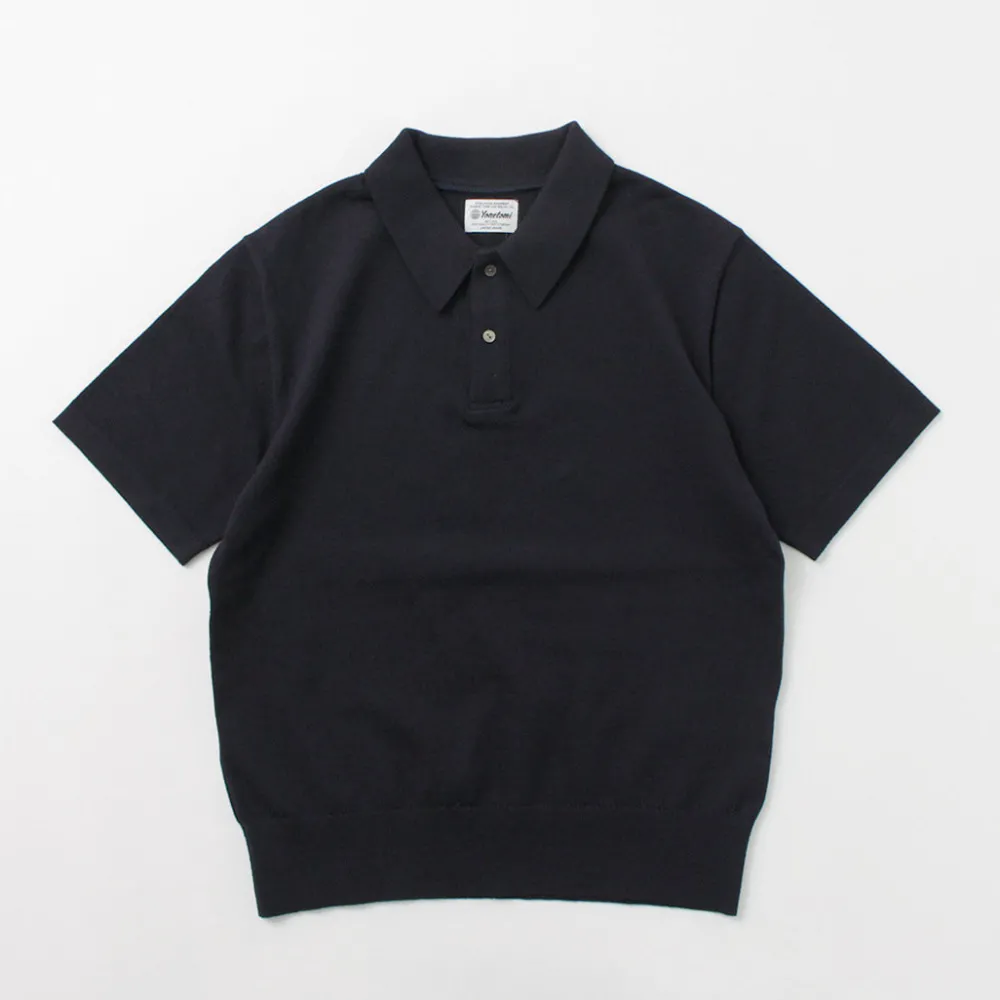 YONETOMI NEW BASIC T-Shirts^/ Light Wave Cotton Knit PO