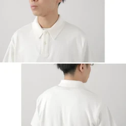 YONETOMI NEW BASIC T-Shirts^/ Light Wave Cotton Knit PO