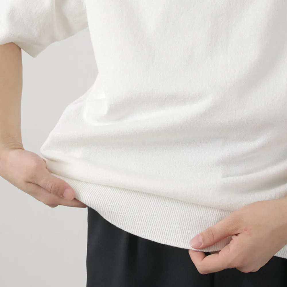 YONETOMI NEW BASIC T-Shirts^/ Light Wave Cotton Knit PO