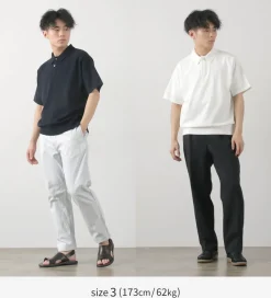 YONETOMI NEW BASIC T-Shirts^/ Light Wave Cotton Knit PO