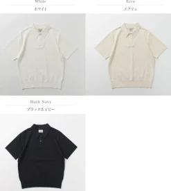 YONETOMI NEW BASIC T-Shirts^/ Light Wave Cotton Knit PO