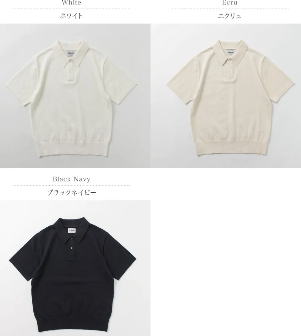 YONETOMI NEW BASIC T-Shirts^/ Light Wave Cotton Knit PO