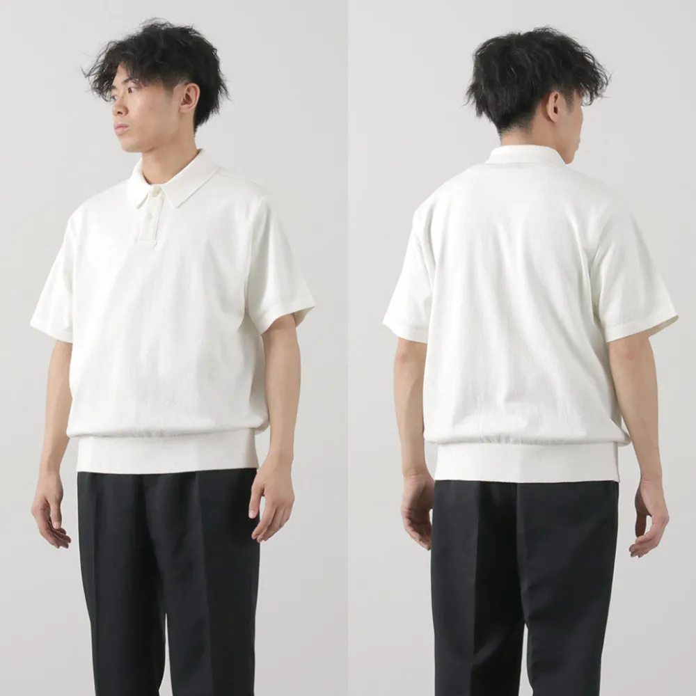 YONETOMI NEW BASIC T-Shirts^/ Light Wave Cotton Knit PO