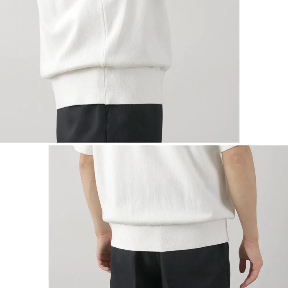 YONETOMI NEW BASIC T-Shirts^/ Light Wave Cotton Knit PO