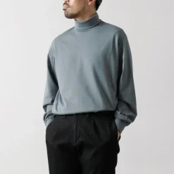 YONETOMI NEW BASIC T-Shirts^/ NEW BASIC GARMENT DYE T-SHIRT TURTLE NECK