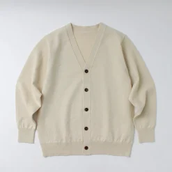 YONETOMI NEW BASIC Cardigans^/ Rigid Cashmere Knit Cardigan kinari