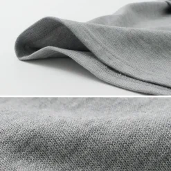YONETOMI NEW BASIC T-Shirts^/ Side Round body knitted T-shirt