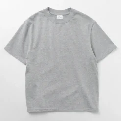 YONETOMI NEW BASIC T-Shirts^/ Side Round body knitted T-shirt