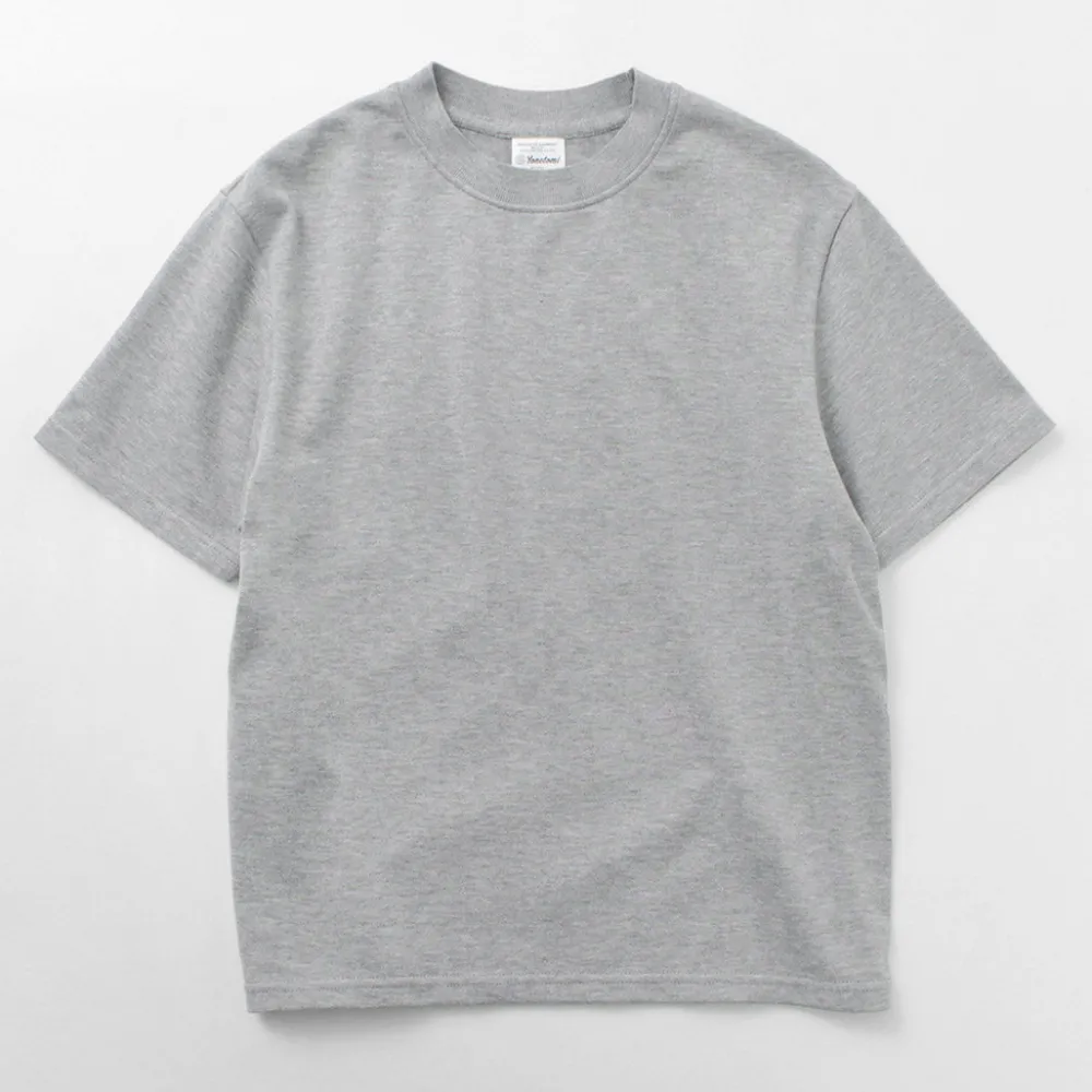 YONETOMI NEW BASIC T-Shirts^/ Side Round body knitted T-shirt