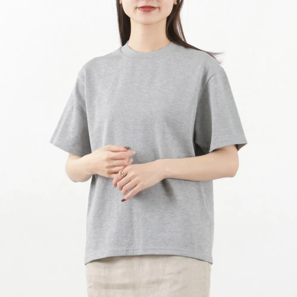 YONETOMI NEW BASIC T-Shirts^/ Side Round body knitted T-shirt