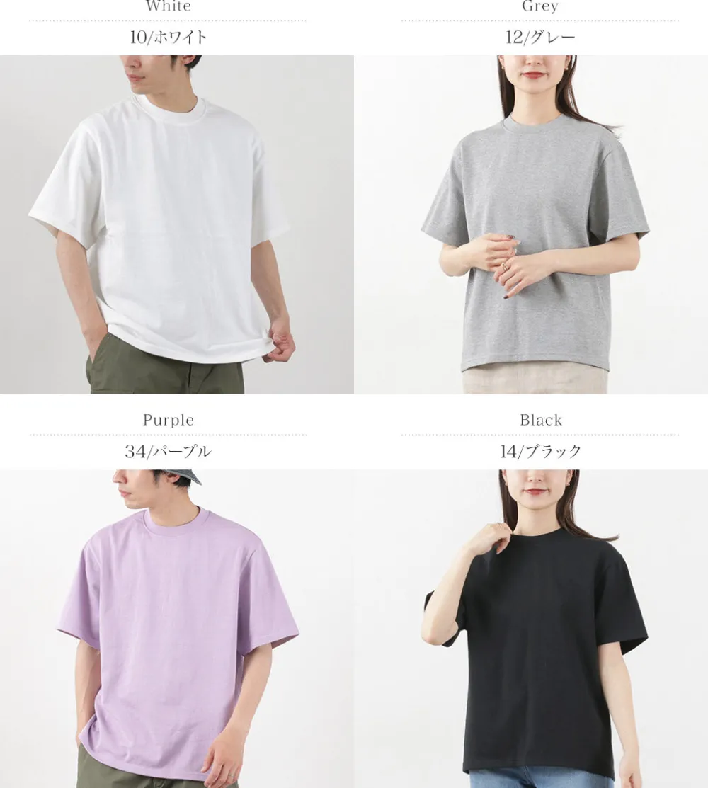 YONETOMI NEW BASIC T-Shirts^/ Side Round body knitted T-shirt