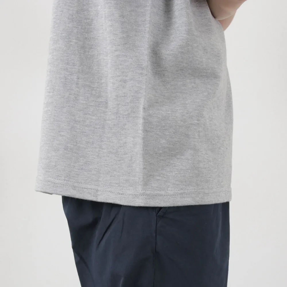 YONETOMI NEW BASIC T-Shirts^/ Side Round body knitted T-shirt