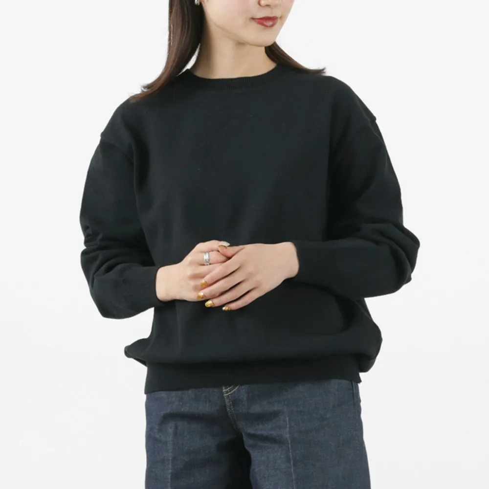 YONETOMI NEW BASIC Knits^/ Wave Cotton Knit Pullover