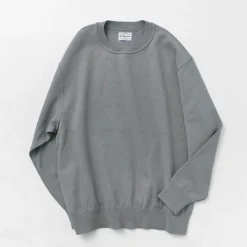 YONETOMI NEW BASIC Knits^/ Wave Cotton Knit Pullover