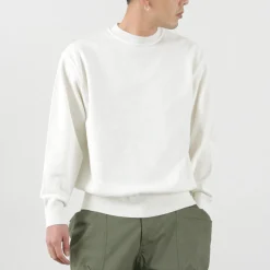 YONETOMI NEW BASIC Knits^/ Wave Cotton Knit Pullover