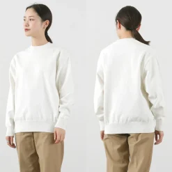 YONETOMI NEW BASIC Knits^/ Wave Cotton Knit Pullover