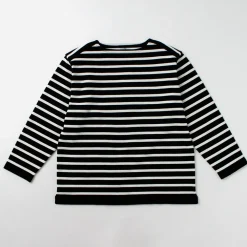 YONETOMI NEW BASIC T-Shirts^/ Wave Cotton Basque Knit Pullover